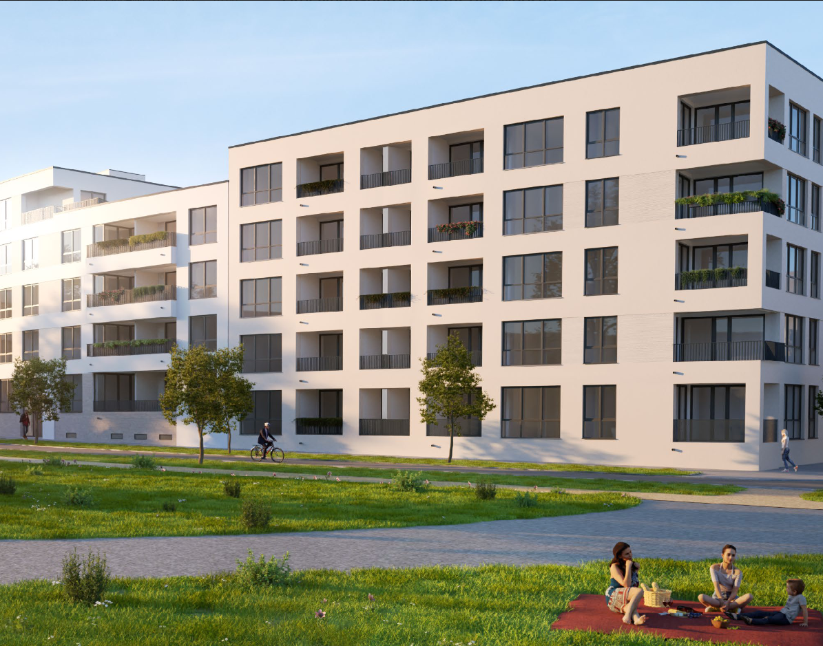 Visualisierung Neubauprojekt 01 für Kapitalanleger