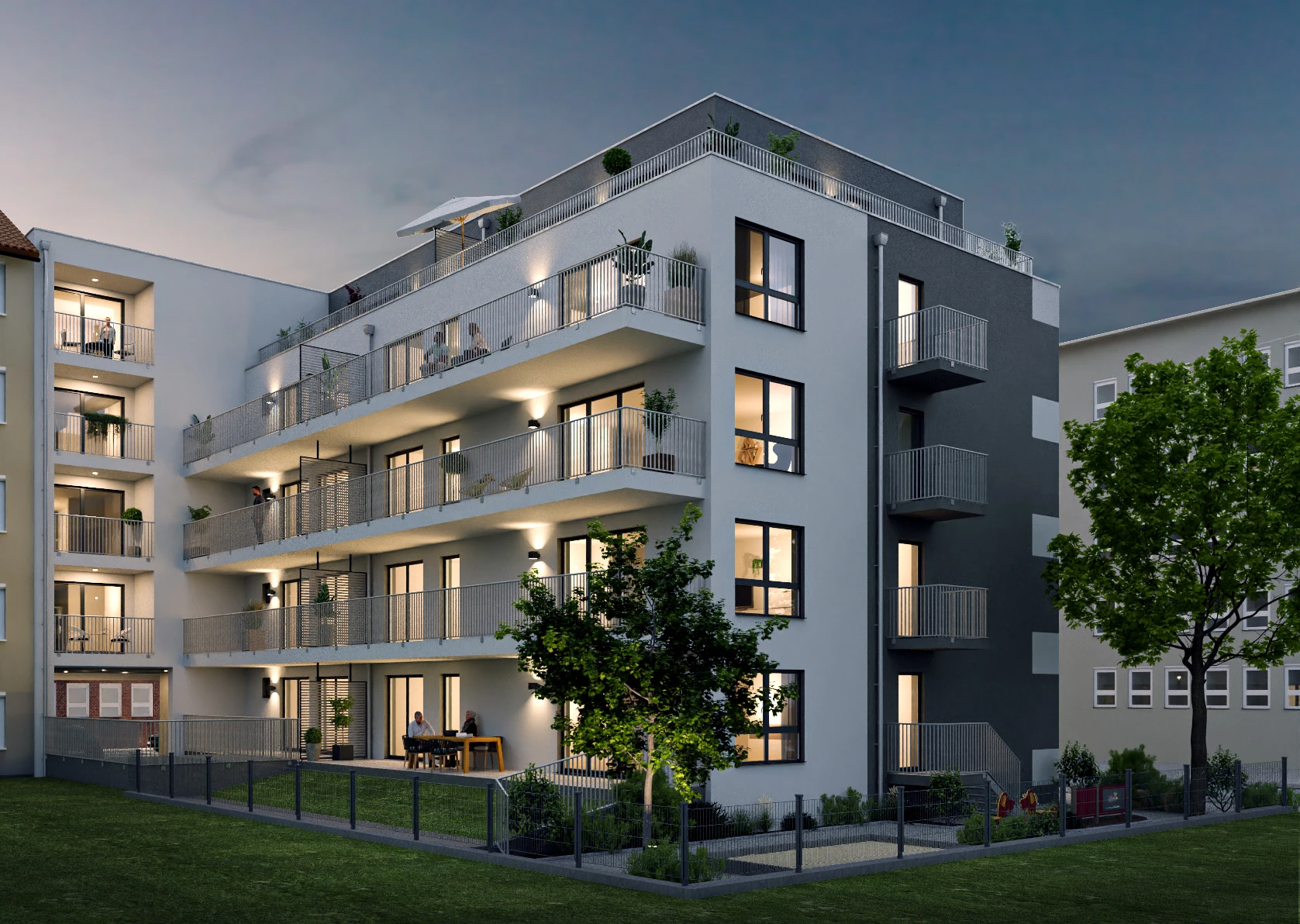 Visualisierung Neubauprojekt 03 für Kapitalanleger